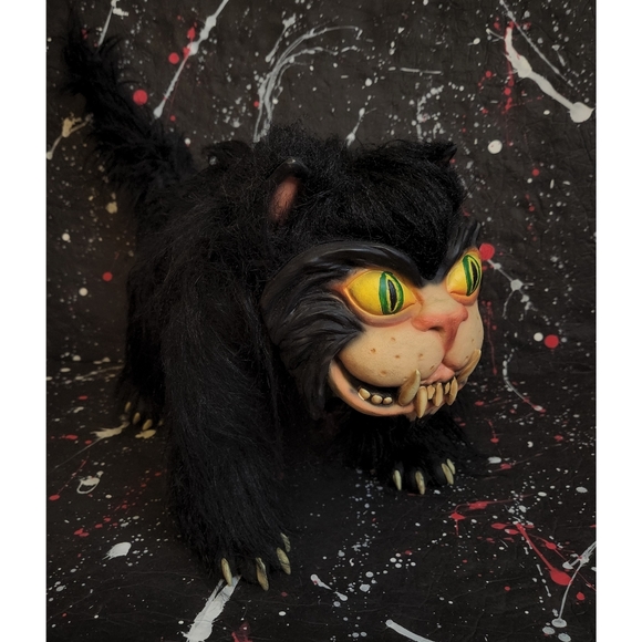 Vintage Other - Vintage Alice In Wonderland evil Cheshire Cat spooky Halloween decoration Disney